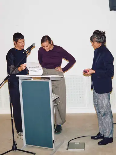 Márk Redele, Femke Herregraven & Ruby Hoette, 14 November 2024, CrD defence Femke Herregraven (photo Nikola Lamburov)