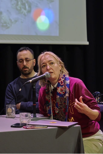 Femke Dekker (Loma Doom), day programme Studio Encounters on Water #2, 23 April 2024: Perdu (Photo Simon Pillaud).